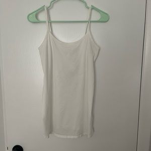 Motherhood Maternity White Spaghetti Strap Tank Top